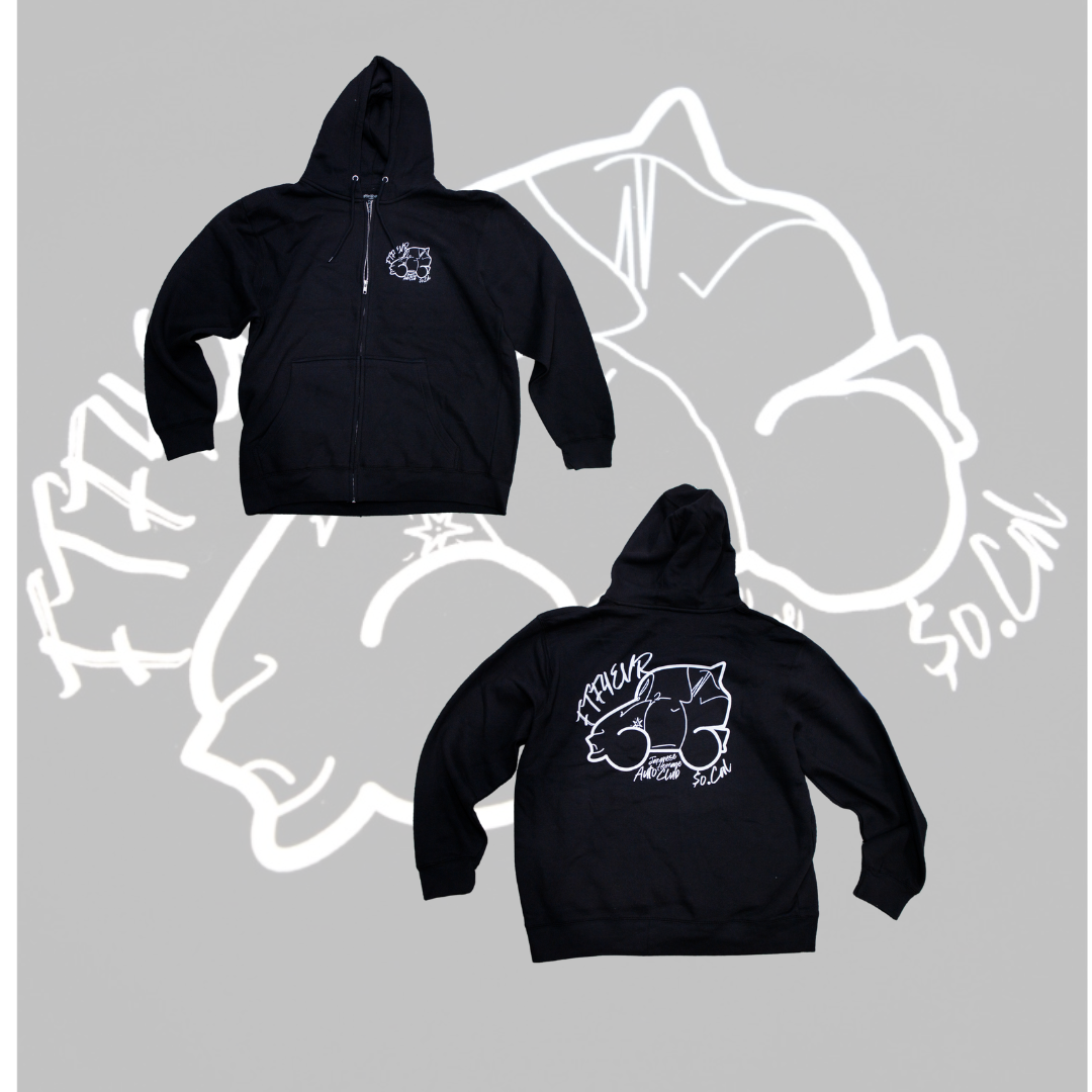 $ocal FTF Zip-up Sweater
