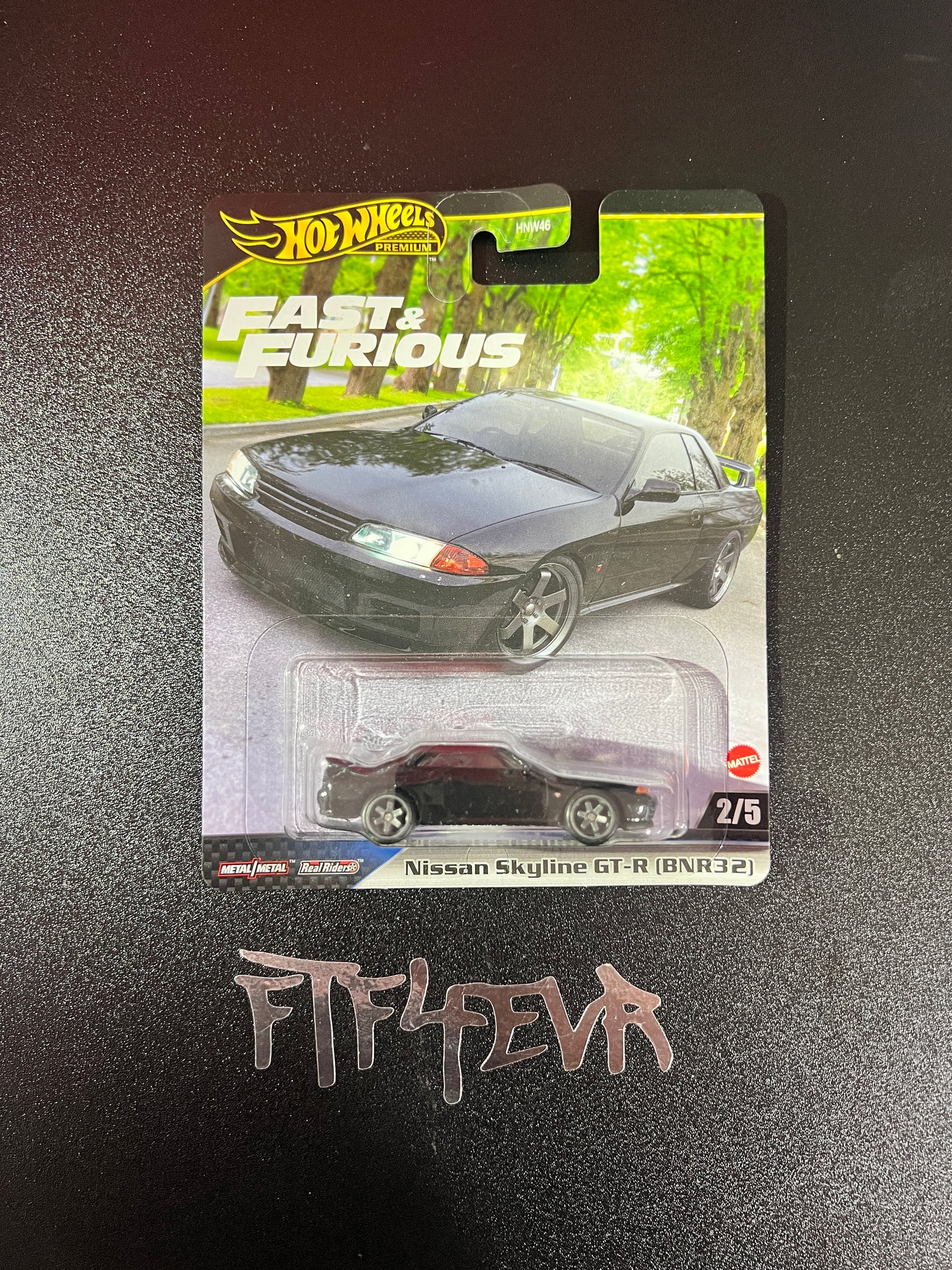 Hotwheels Premium / F&F 2/5 Nissan Skyline GT-R (BNR32)